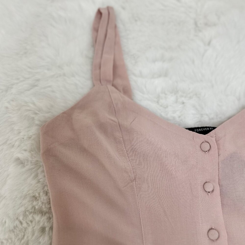 Forever 21 Women’s Woven Blush Dress - Picture 4 of 13